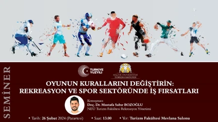 "Oyunun Kurallarını Değiştirin: Rekreasyon ve Spor Sektöründe İş Fırsatları" Semineri